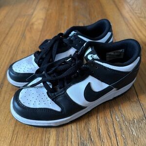 Nike Kids Black and White Sneakers